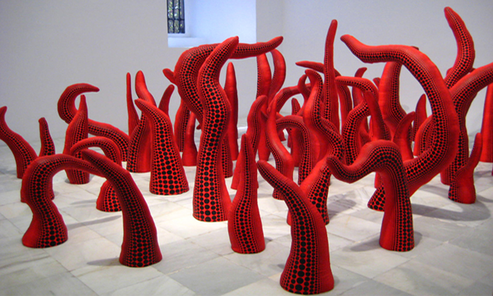 Red Polka Dotted Tentacles