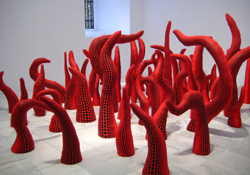 Red Polka Dotted Tentacles