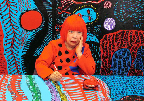 Yayoi Kusama painting